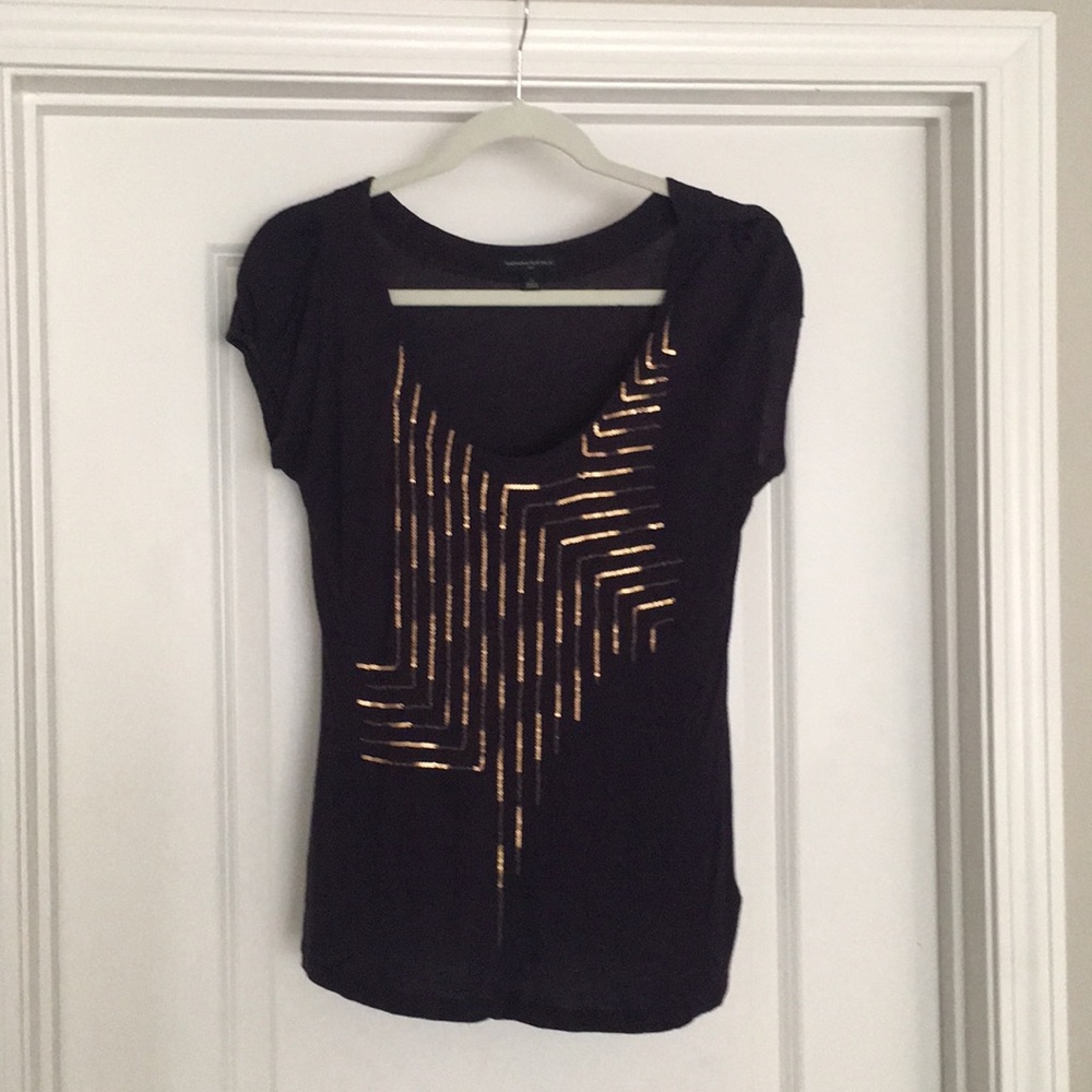 Short sleeve Banana top